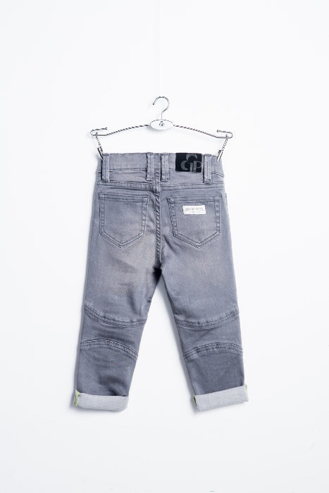 Biker Grey Jeans-1