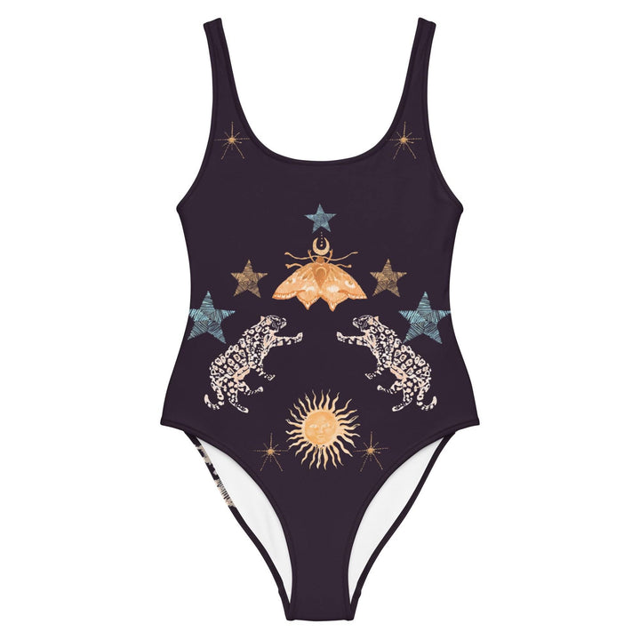 Lyra One Piece Swimsuit in Black Jaguar-2