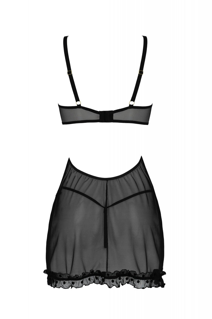 Sexy Open Cup Sheer Chemise Passion Marina-2