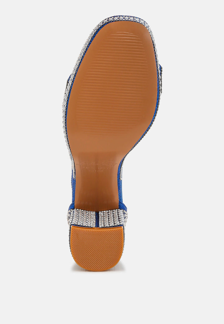 Mejuri Rhinestones And Pearl Embellished Sandals-4