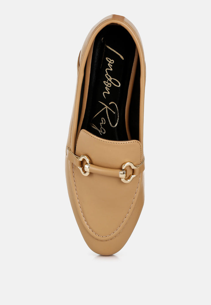 Melisma Horsebit Embellished Loafers-3
