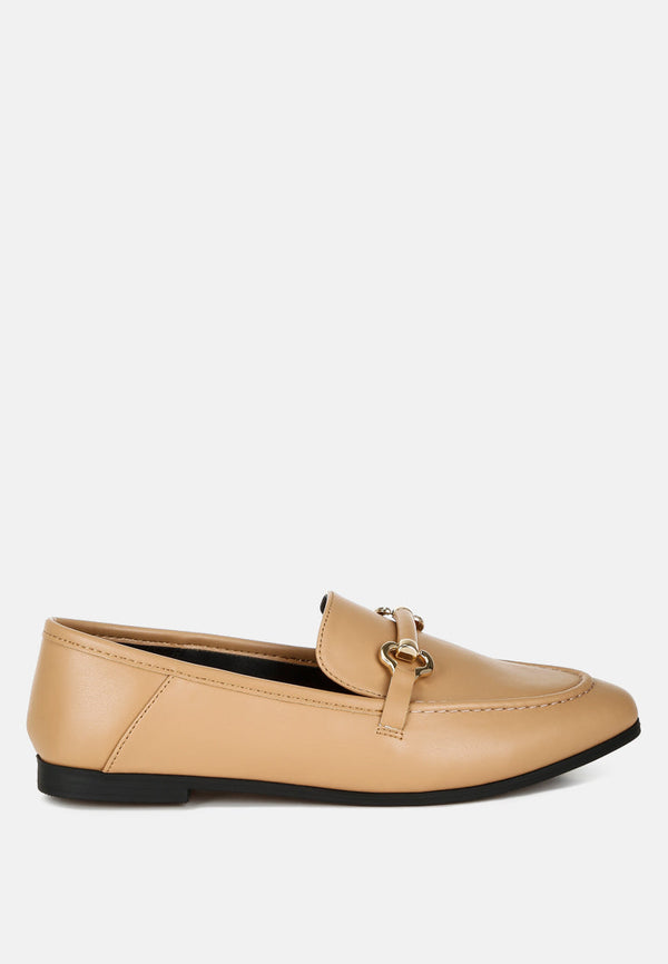 Melisma Horsebit Embellished Loafers-0