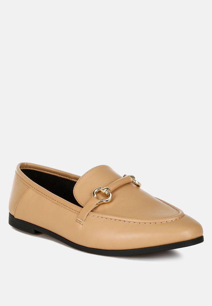 Melisma Horsebit Embellished Loafers-1