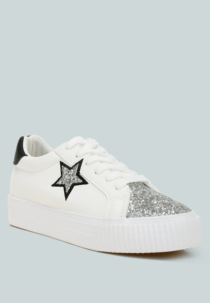 Merida Glitter Patch Chunky Sneakers-1