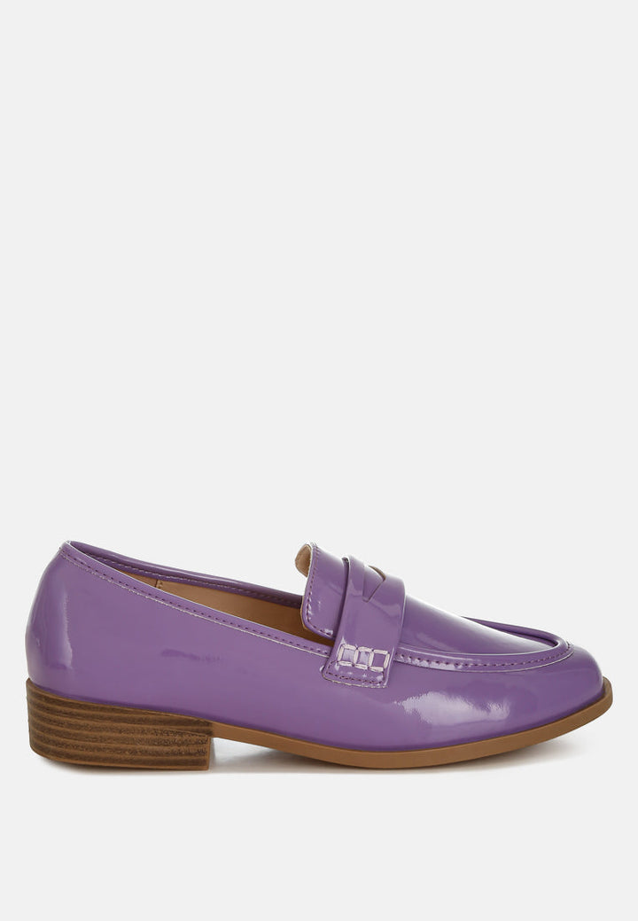 Mogul Penny Strap Detail Loafers-7