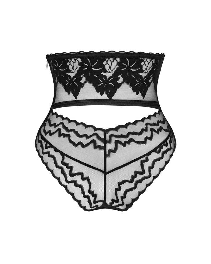 Sexy High Waist Peek-a-Boo Panty Obsessive Arienna-3
