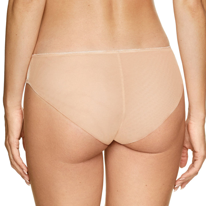 Semi Sheer Bikini Panty Pamela Beige-1