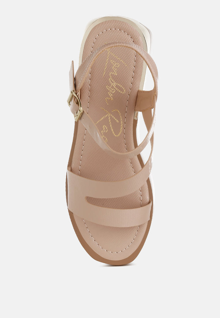 Ronja Chunky Flatform Sandals-3