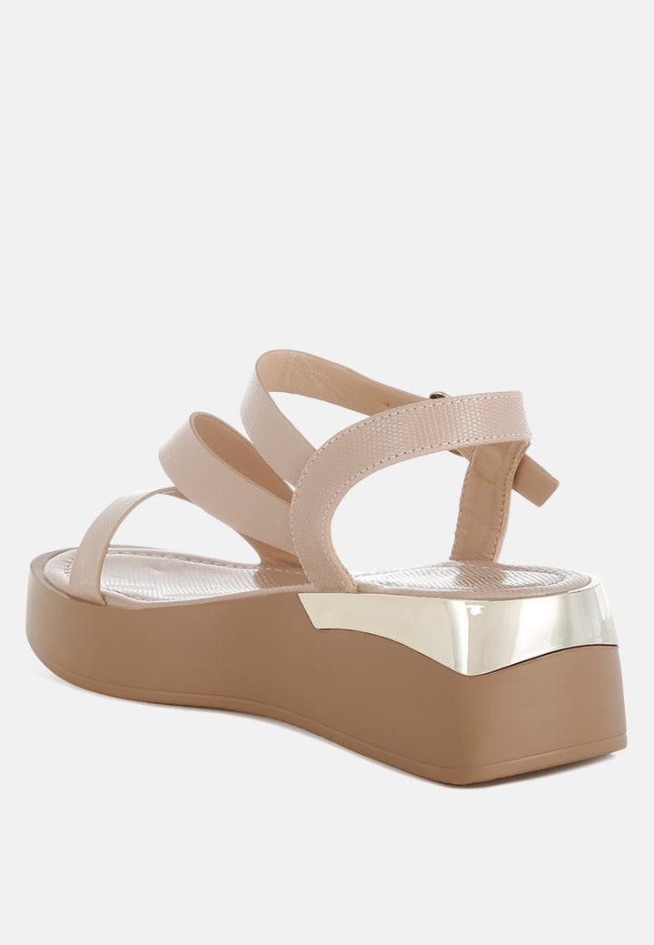 Ronja Chunky Flatform Sandals-2