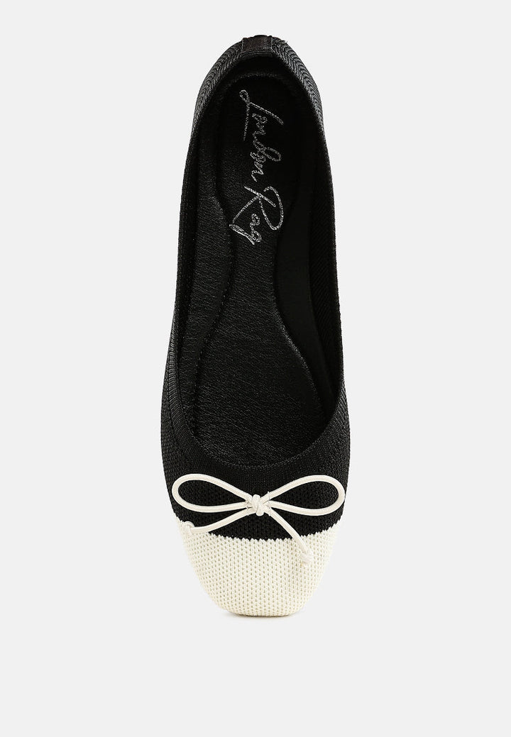 Rosario Two Tone Ballerinas-3