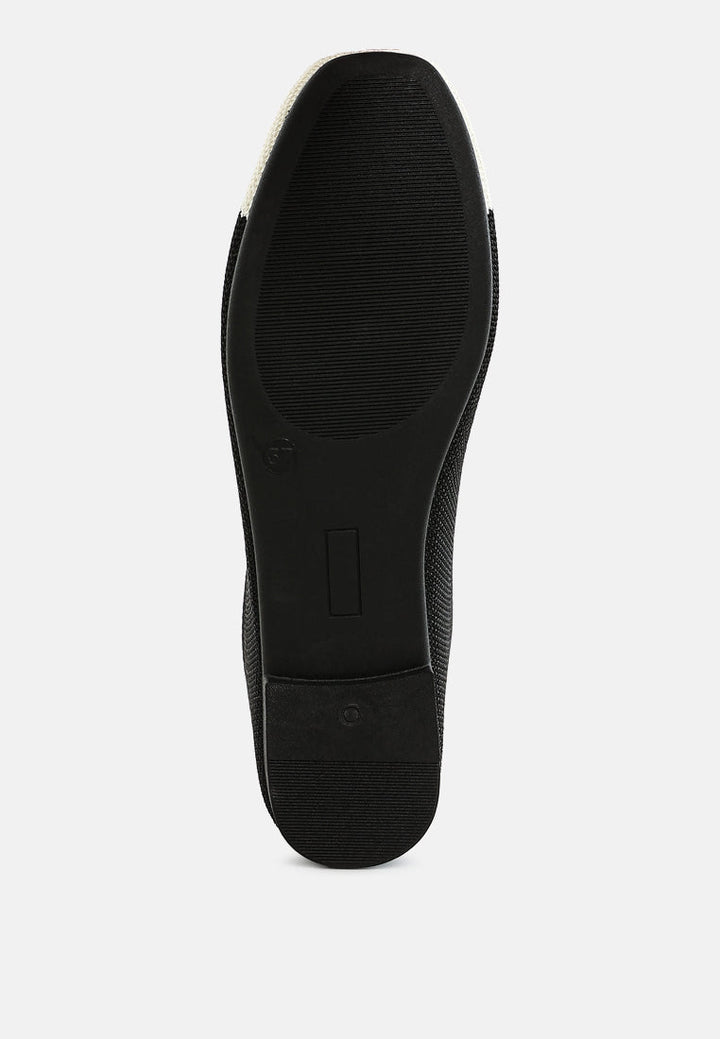 Rosario Two Tone Ballerinas-4