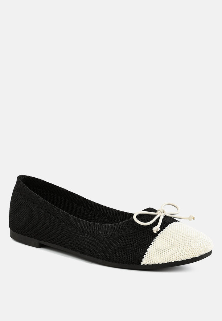 Rosario Two Tone Ballerinas-1