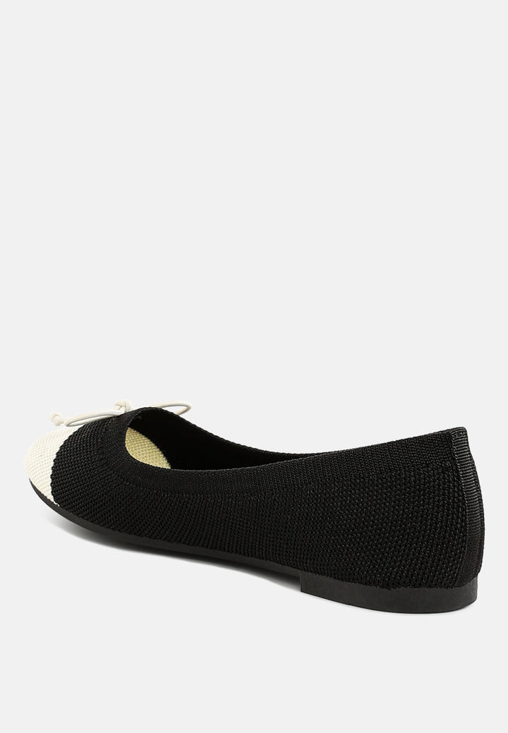 Rosario Two Tone Ballerinas-2