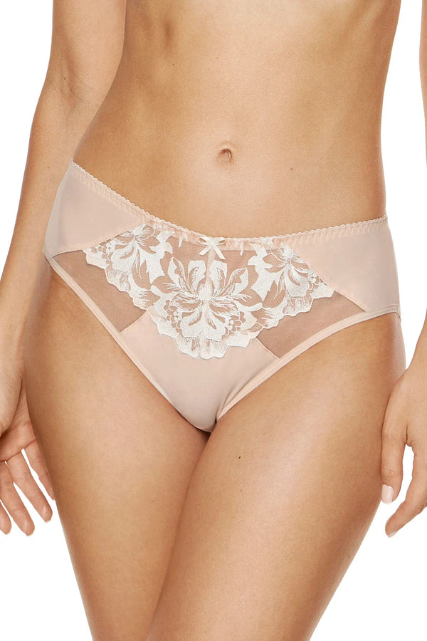 Semi-Sheer Embroidred Bikini Panty Gorteks Egerie-0