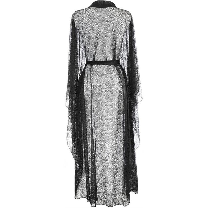 Sexy Sheer Lace Robe Axami Black Panther-3