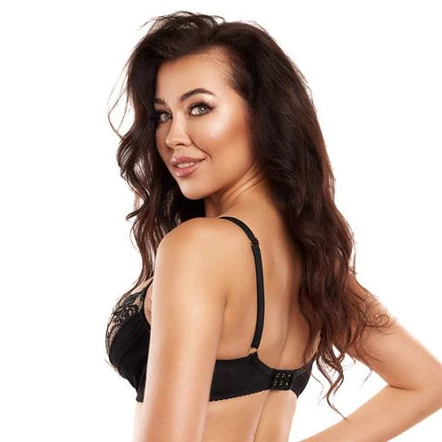Sheer Balconette Bra Axami Black Panther-1