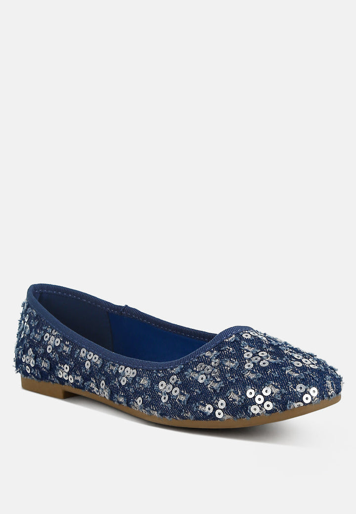 Sujet Sequin Ballet Flats-1
