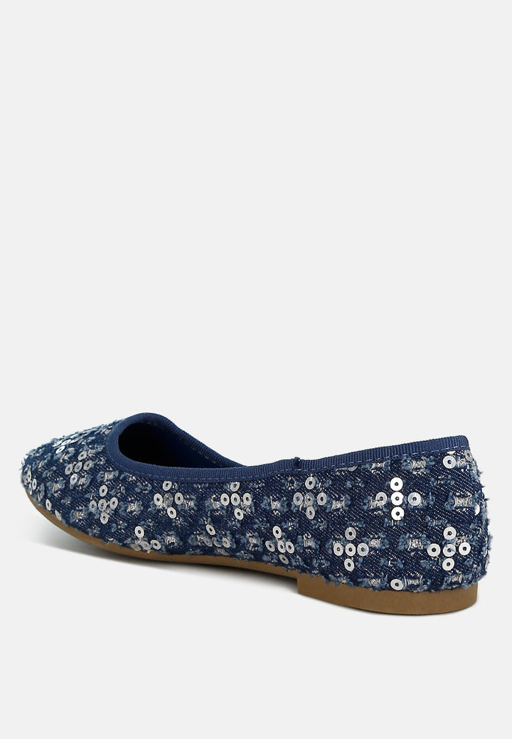Sujet Sequin Ballet Flats-2