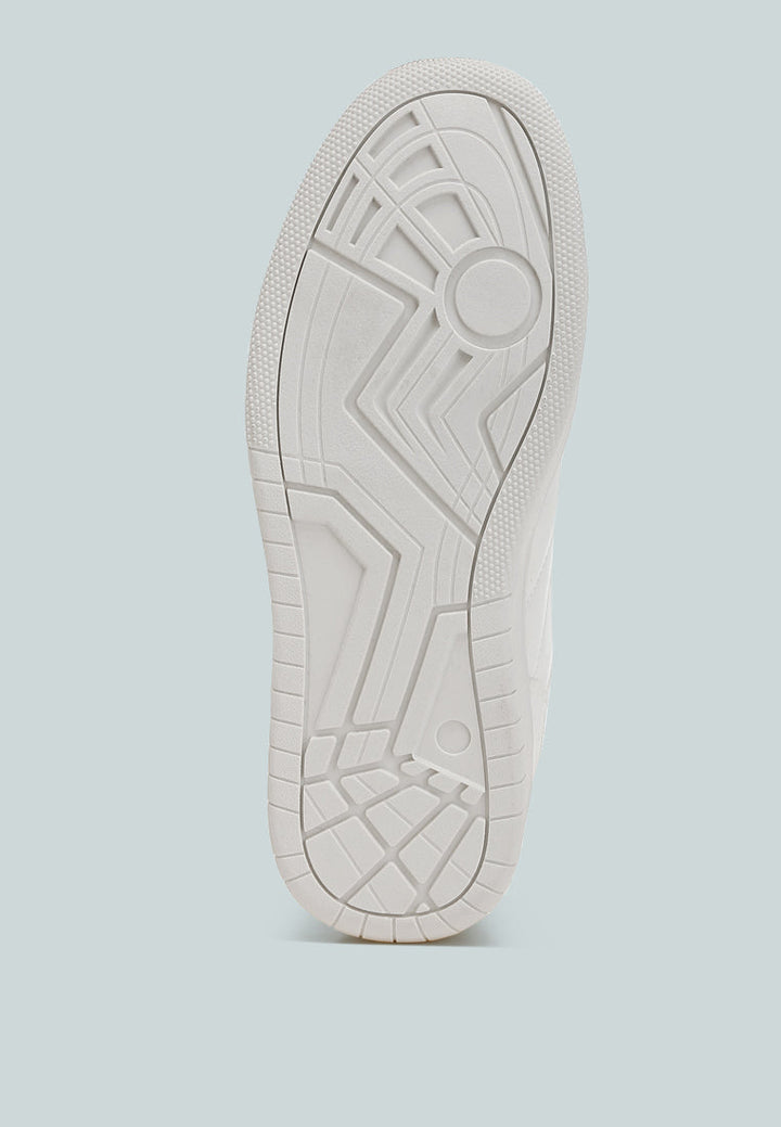 Surfer Faux Leather Casual Sneakers-4