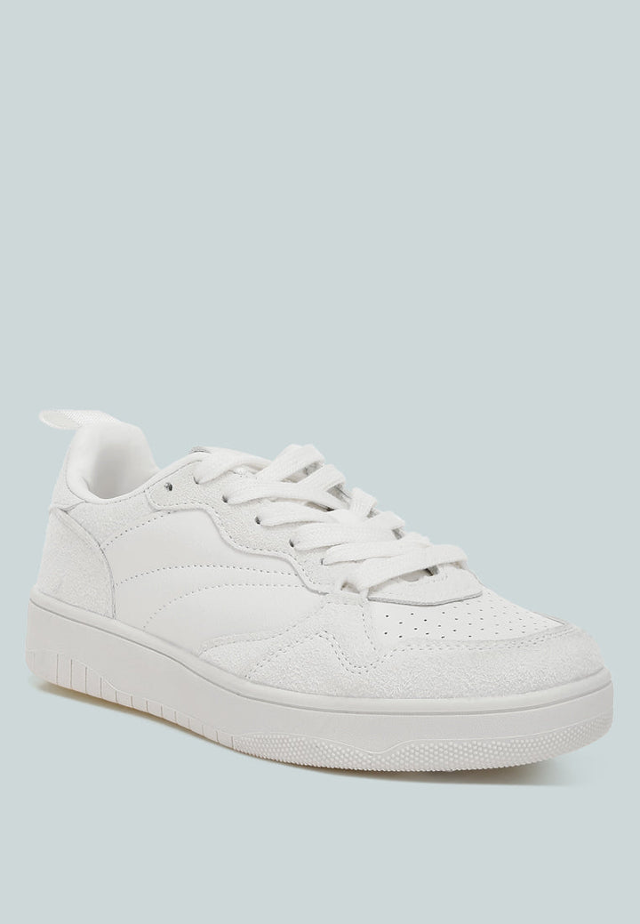 Surfer Faux Leather Casual Sneakers-1