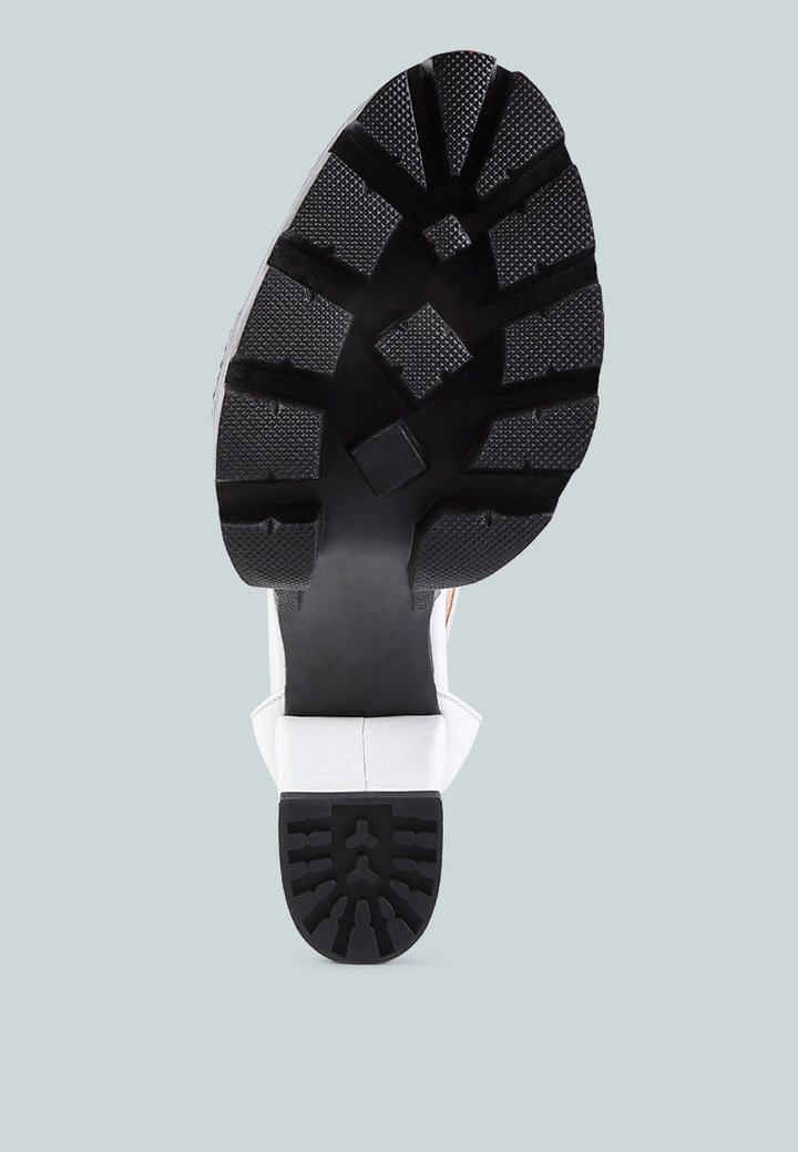 Rattle Chunky High Block Heel Sandals-4