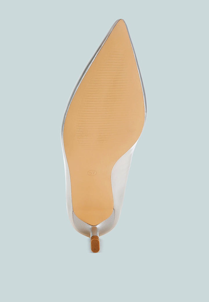 Tagetes Metallic Fantasy Heel Pumps-4