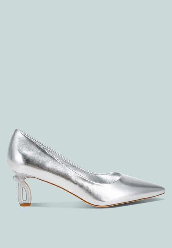 Tagetes Metallic Fantasy Heel Pumps-0