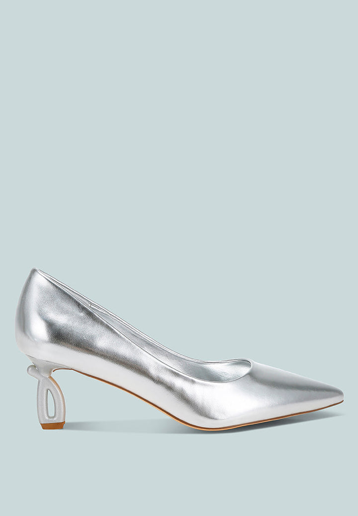 Tagetes Metallic Fantasy Heel Pumps-0