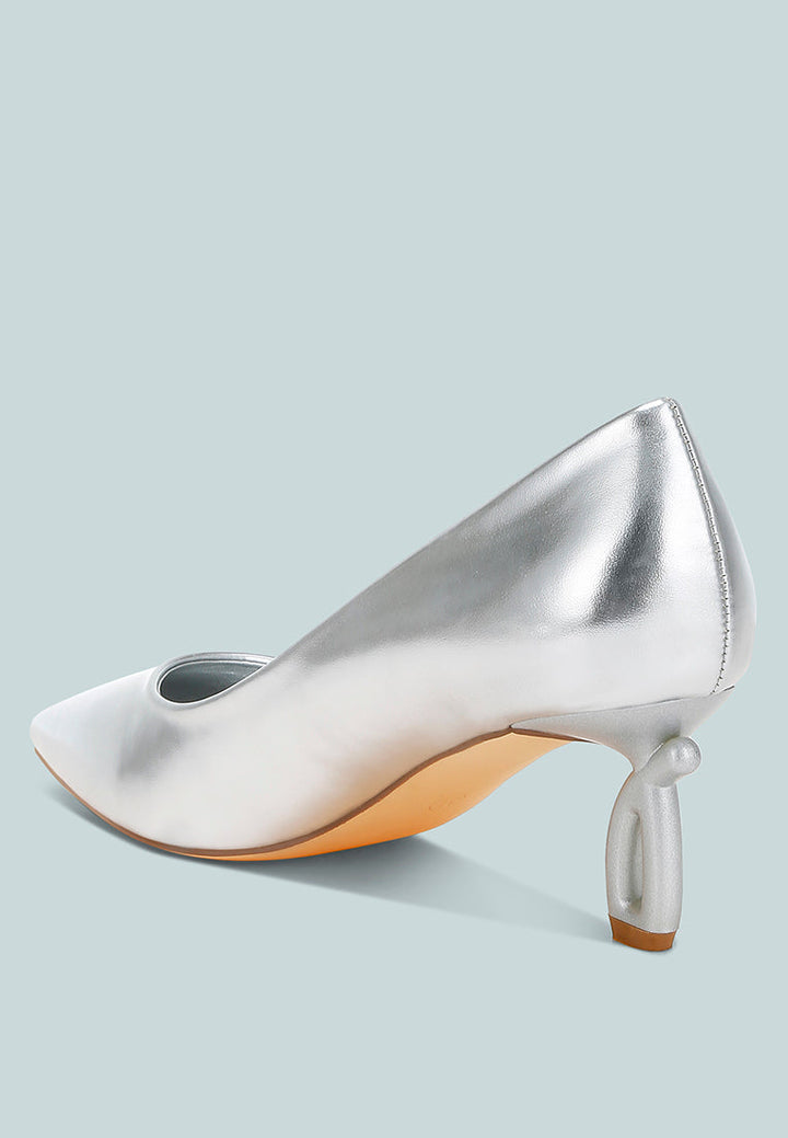 Tagetes Metallic Fantasy Heel Pumps-2