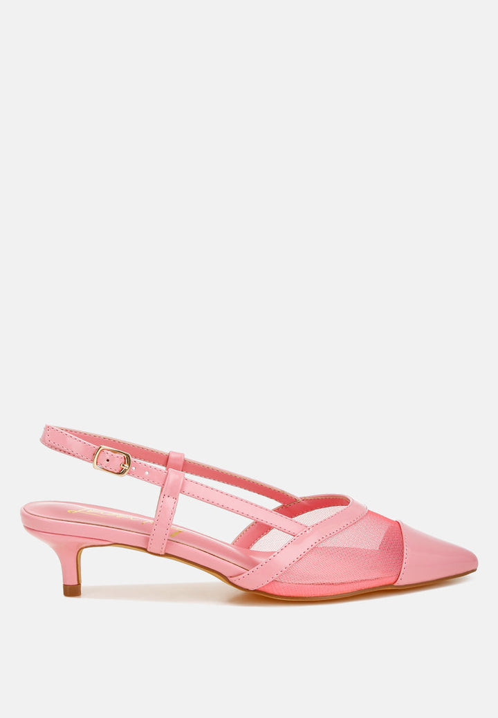 Temptress Mesh Slingback Sandals-0