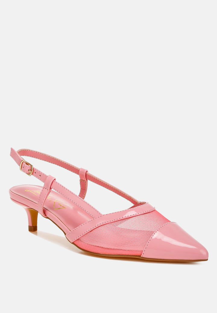 Temptress Mesh Slingback Sandals-1