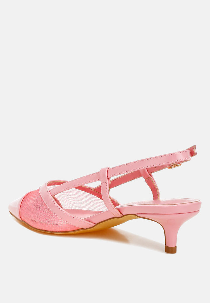 Temptress Mesh Slingback Sandals-2