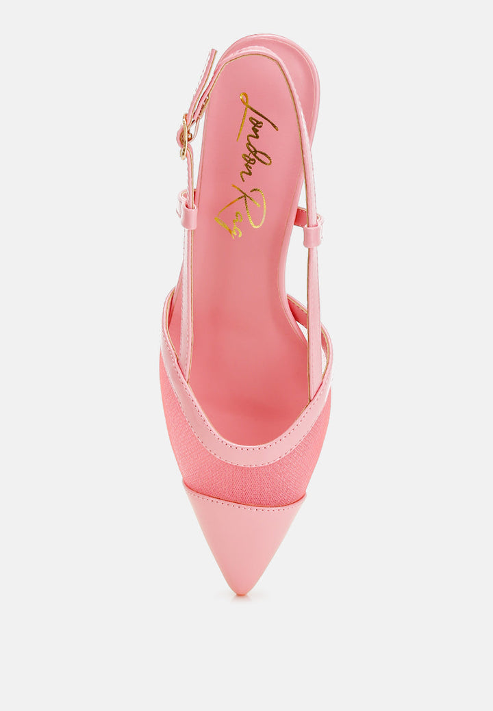 Temptress Mesh Slingback Sandals-3