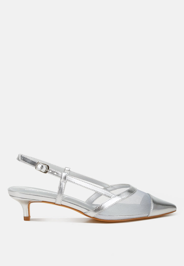 Temptress Mesh Slingback Sandals-6