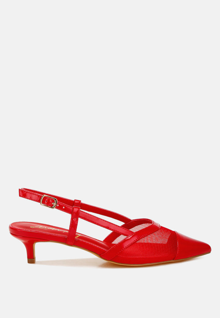 Temptress Mesh Slingback Sandals-5