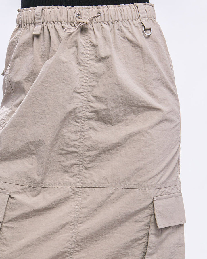 SIDE POCKET CARGO SKIRT-2