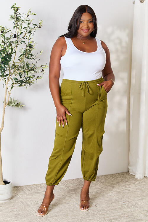 Culture Code Full Size Drawstring Sweatpants with pockets-3