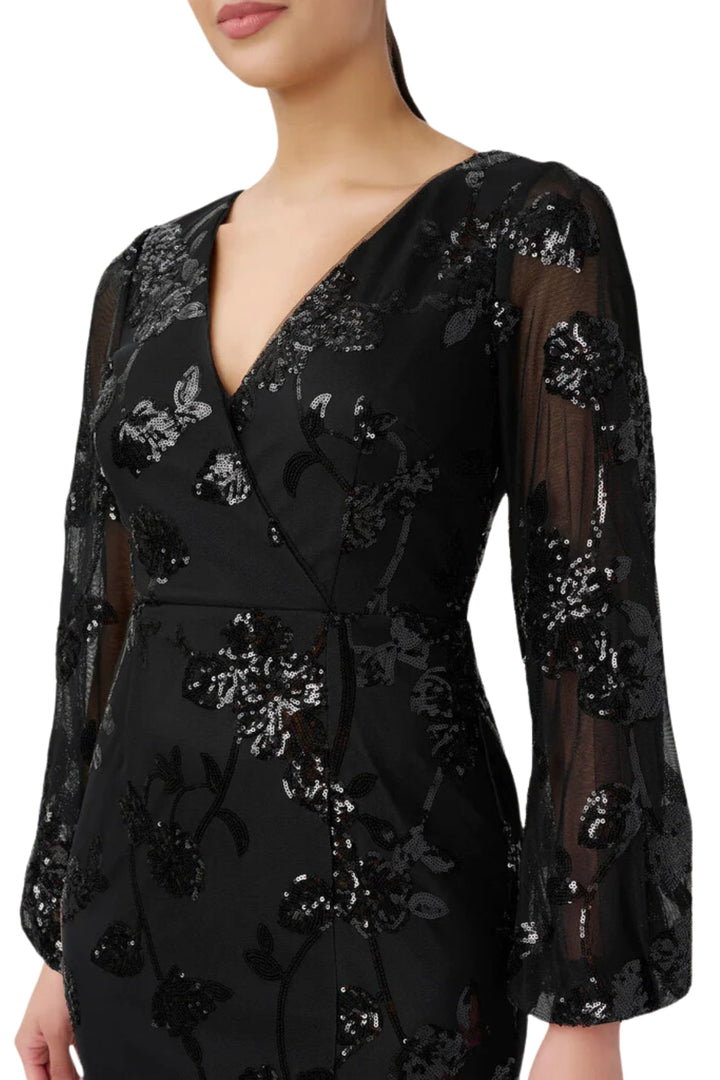 Adrianna Papell Women's Sequined Sheath Dress-4