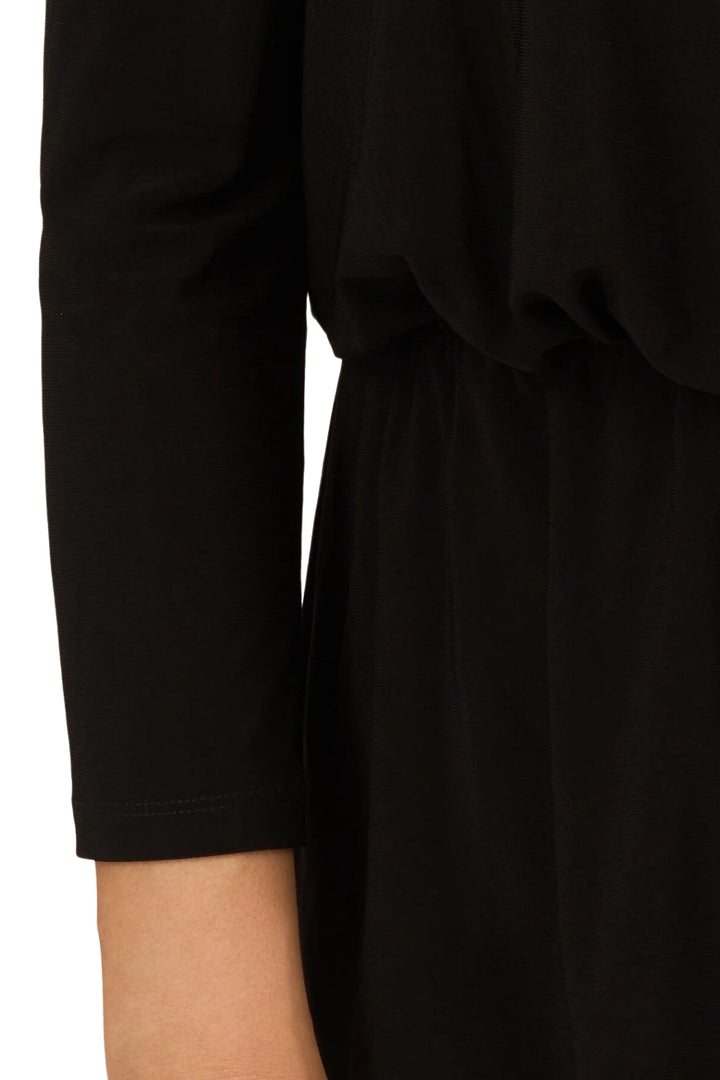Adrianna Papell Off The Shoulder 3/4 Sleeve with Feaher Accents - Wholesale-3