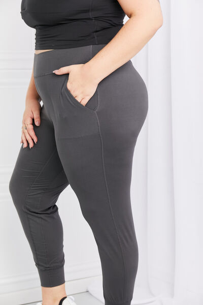 Leggings Depot Full Size Pocketed High Waist Pants-3