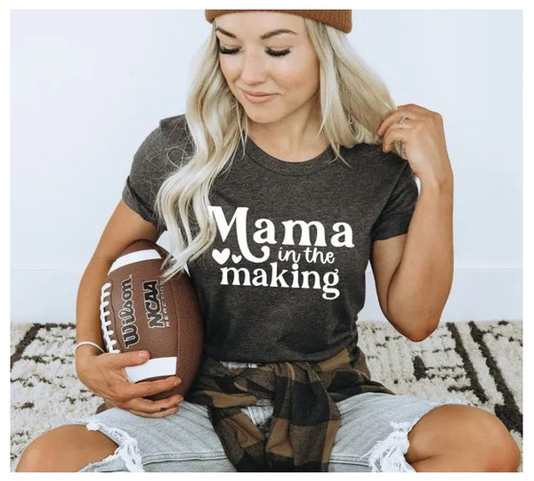 Mama In The Making T-shirt, Pregnancy Reveal Shirt, Mama Bear Tee, Maternity Shirt, Pregnancy Tee, Mommy Shirt, Mama Bear Gift, Gift For Her
