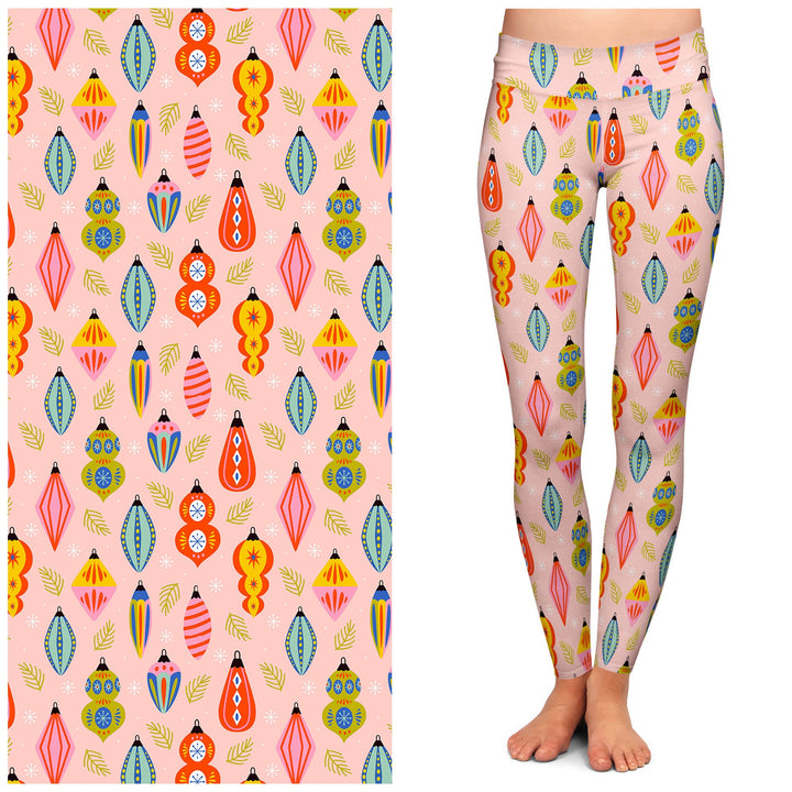 "Pinkmas" Buttery Soft Leggings by Lipstick & Chrome-0