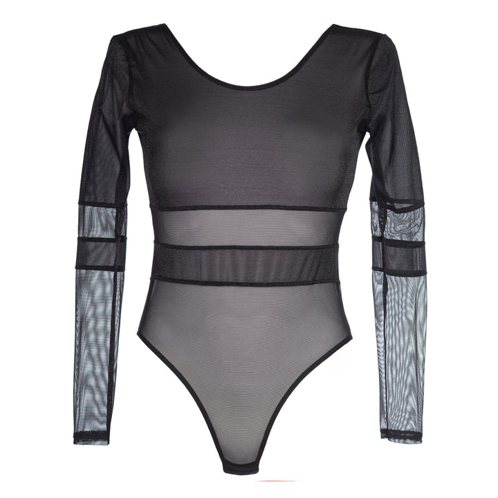 Axami Miami Vibe Sheer Shimmer Mesh Teddy-2