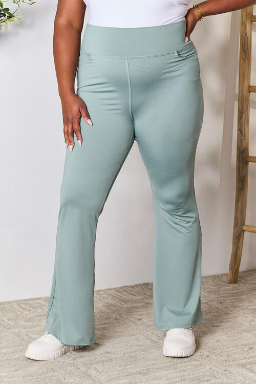 Heimish Full Size Wide Waistband Sports Pants-0