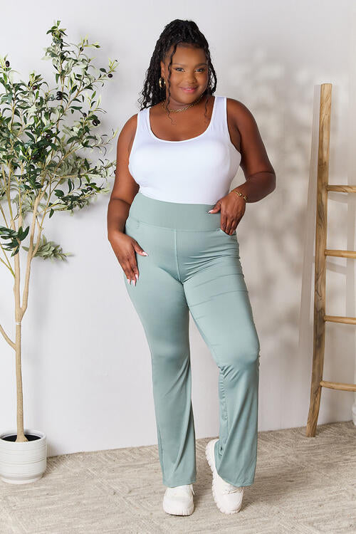 Heimish Full Size Wide Waistband Sports Pants-3