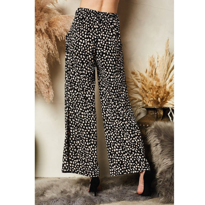 Brushed Dot Pants-1