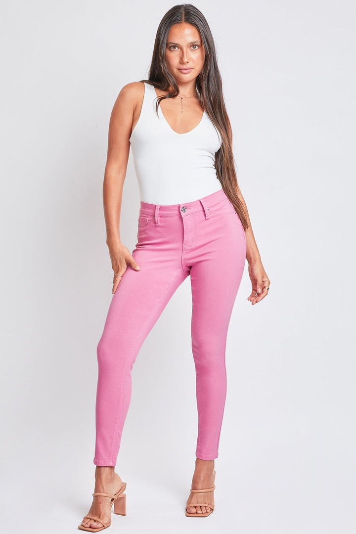 YMI Jeanswear Full Size Hyperstretch Mid-Rise Skinny Pants-0