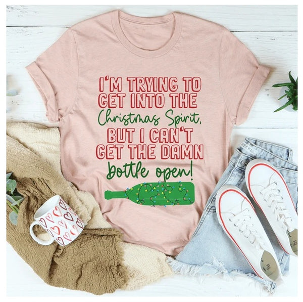 I'm Trying To Get Into The Christmas Spirit T-Shirt