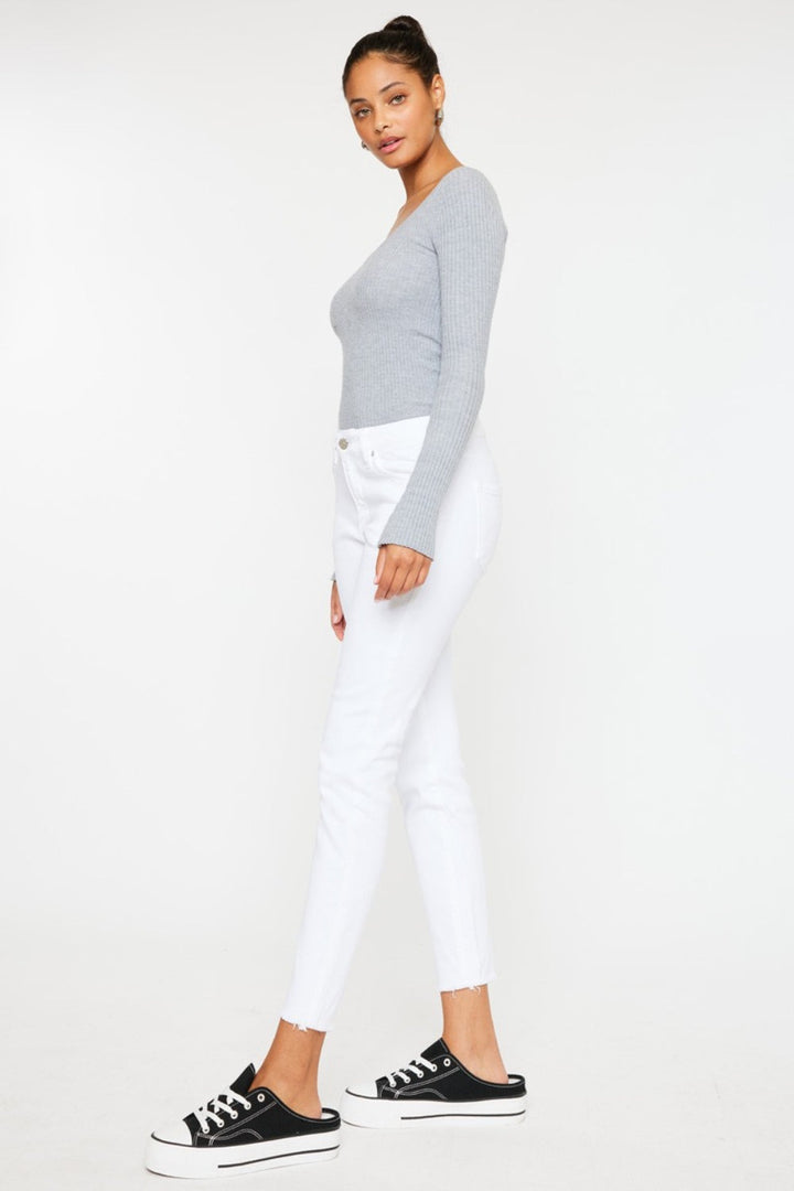 Kancan Mid Rise Ankle Skinny Jeans-2