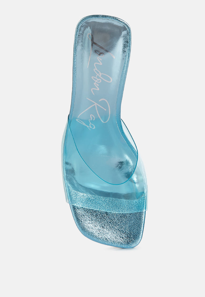 Eugnie Clear Straps Block Heel Sandals-4